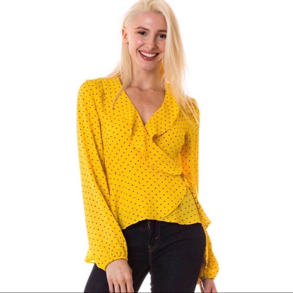 Beautiful yellow top